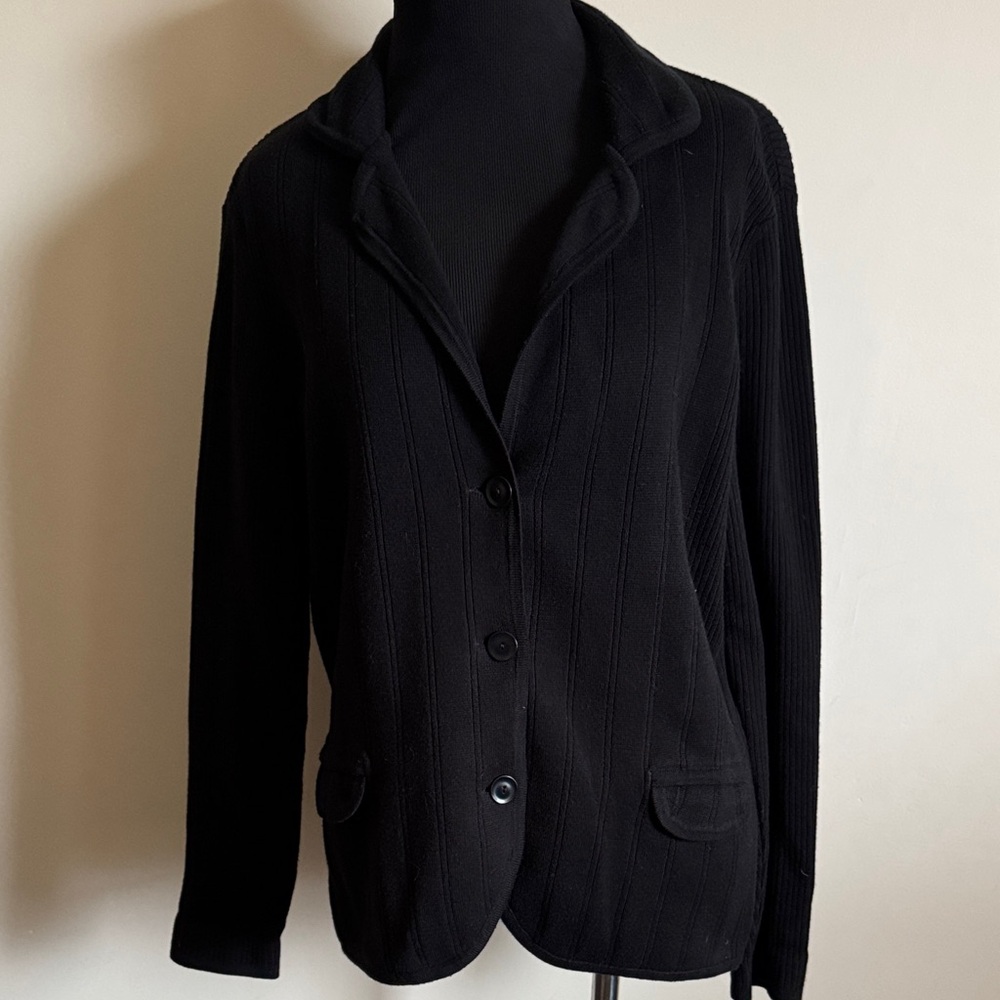 Talbots 100% Cotton Sweater Coat